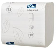 Листовая туалетная бумага Tork Т3, Advanced, 114271