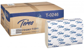 Полотенца бумажные листовые Терес Стандарт, Z-сложение, Т-0246