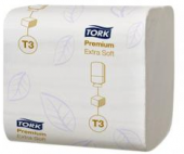Листовая туалетная бумага Tork Т3, Premium,114276