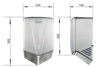 Скоростная электросушилка для рук BXG-JET-5700A BXG